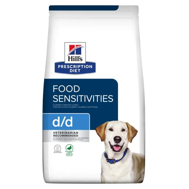 HILL'S Prescription Diet d/d granule pro psy 4 kg