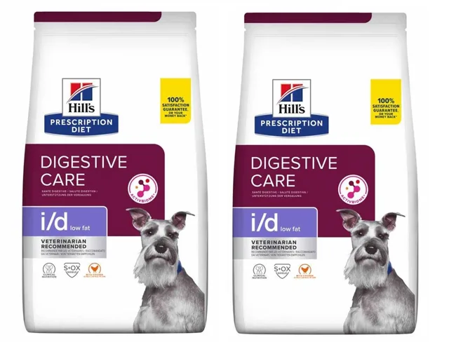 HILL'S Prescription Diet Digestive Care i/d Canine Low Fat Chicken 2 x 12 kg