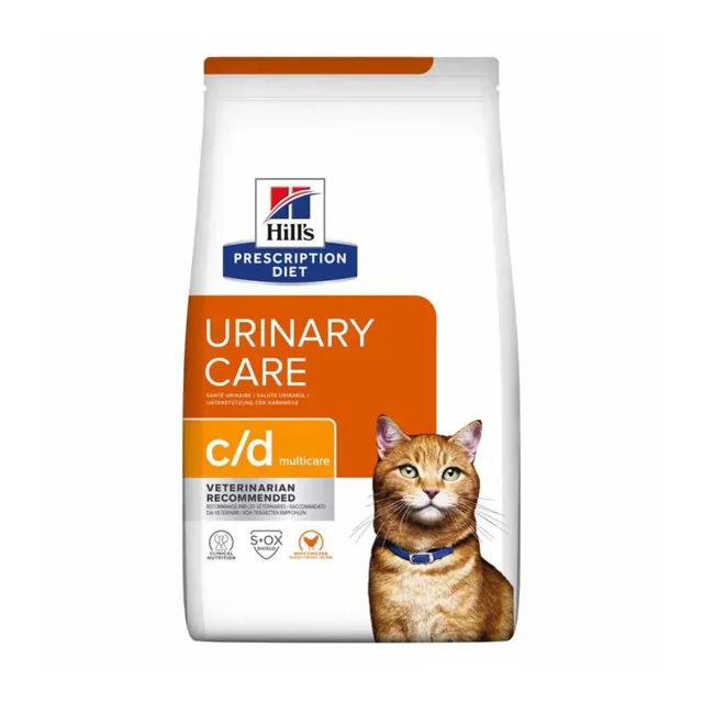 HILL'S Prescription Diet Feline c/d Multicare Chicken 12 kg pro kočky s citlivým močovým traktem