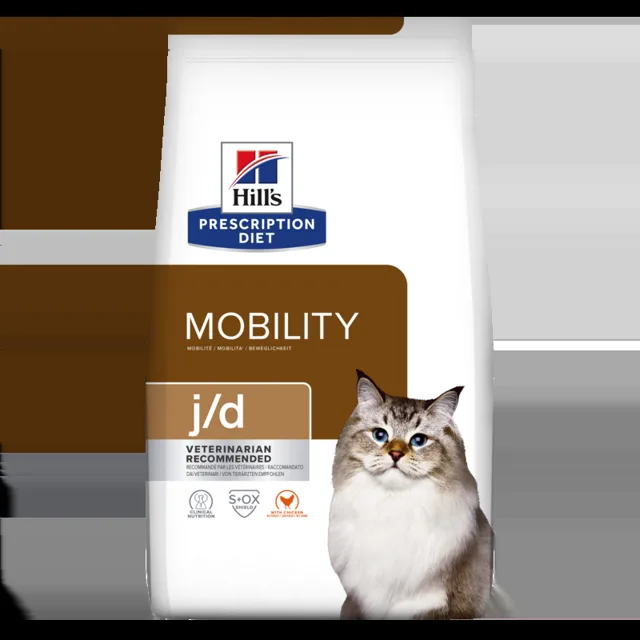 HILL'S Prescription Diet Feline j/d 1,5 kg granule pro podporu kloubů