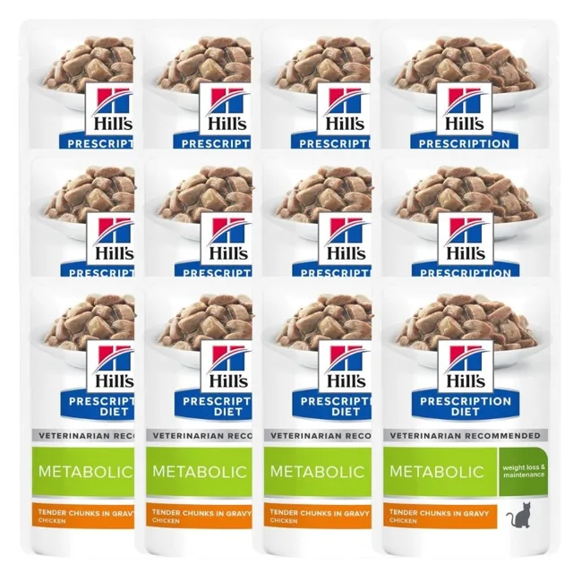 HILL'S Prescription Diet Feline Metabolic 12x85 g