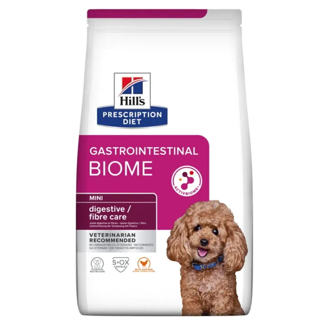 HILL'S Prescription Diet Gastrointestinal Biome Mini granule pro psy 1 kg