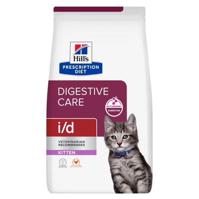 Hill's Prescription Diet i/d Digestive Care Kitten kuřecí - Výhodné balení: 2 x 3 kg