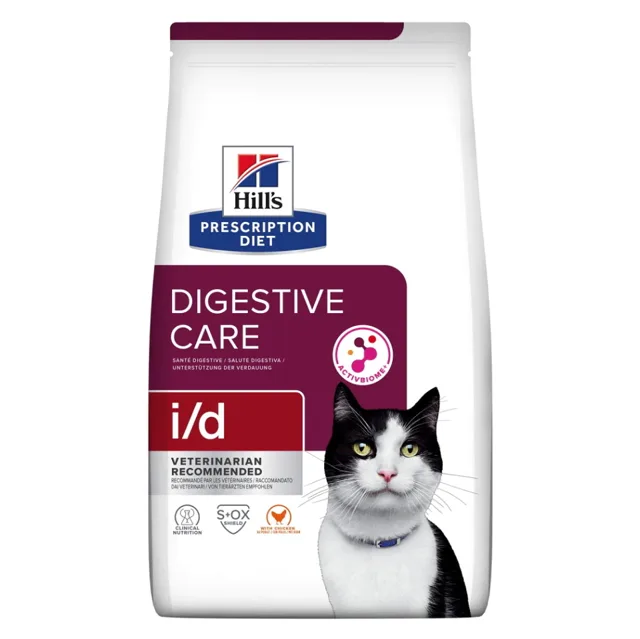 HILL'S Prescription Diet i/d kuře granule pro kočky 3 kg