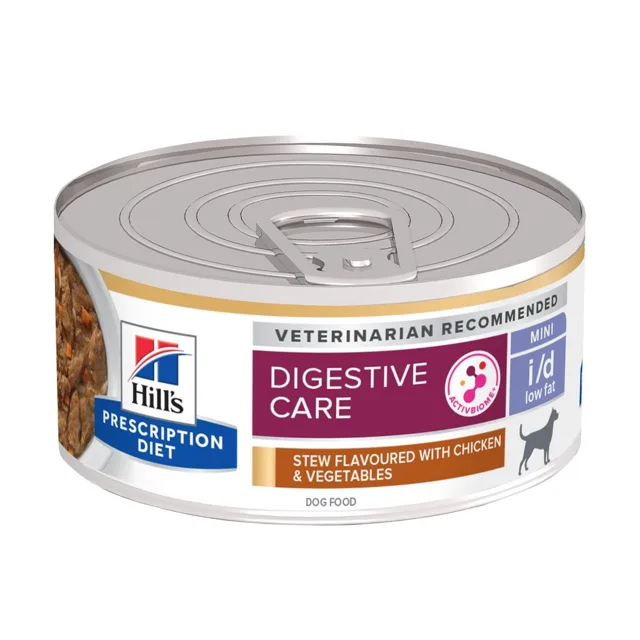 Hill's Prescription Diet i/d Low Fat Digestive Care Ragout Chicken - 48 x 156 g