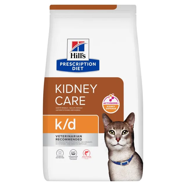 Hill's Prescription Diet k/d Kidney Care Salmon - Výhodné balení: 2 x 3 kg