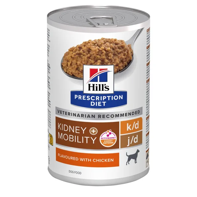 Hill's Prescription Diet k/d + Mobility s kuřecím - 24 x 370 g