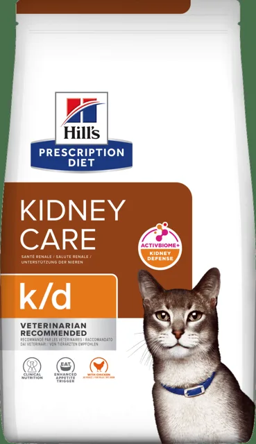 Hill's Prescription Diet k/d Péče o ledviny pro kočky 8kg