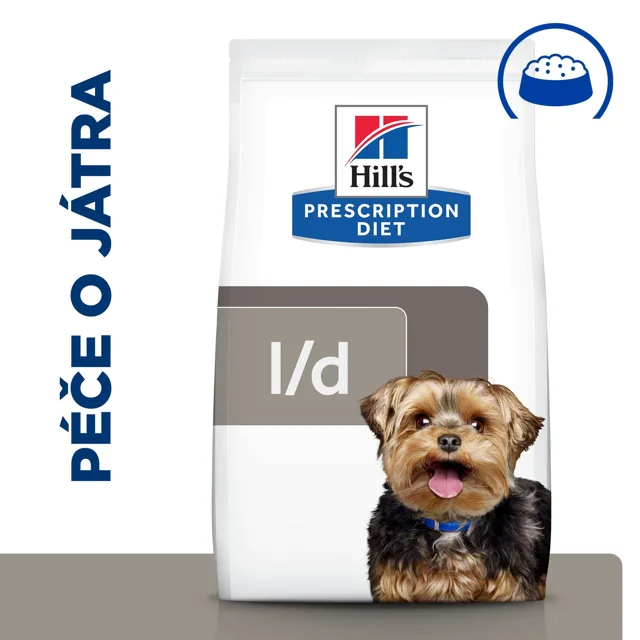 Hill's Prescription Diet l/d Péče o játra granule pro psy 4 kg