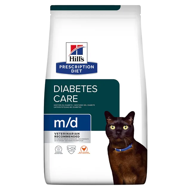 Hill's Prescription Diet m/d Diabetes Care kuřecí - 1,5 kg