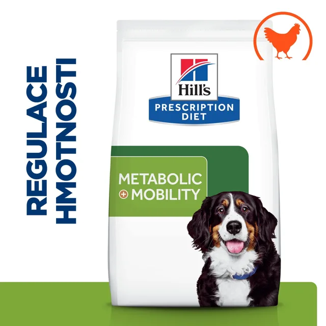 HILL'S Prescription Diet Metabolic + Mobility Regulace hmotnosti pro psy 4 kg