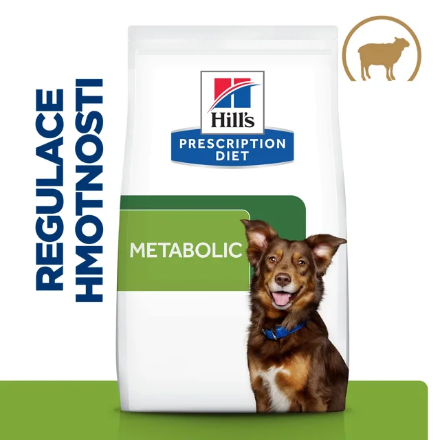 HILL'S Prescription Diet Metabolic Regulace hmotnosti granule pro psy 12 kg