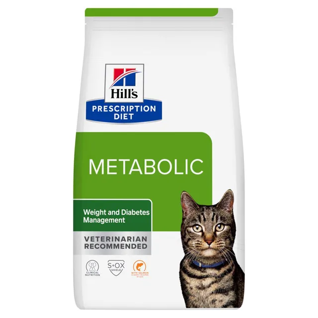 Hill's Prescription Diet Metabolic Weight & Diabetes Management s lososem - 1,5 kg