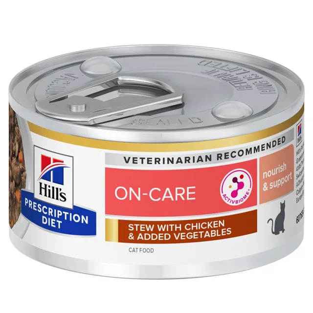Hill’s Prescription Diet On-Care Chicken - výhodné balení: 4 × 24 ks (96 × 82 g)