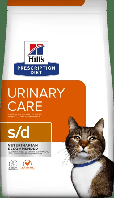 Hill's Prescription Diet s/d Péče o močový systém s kuřetem 3kg