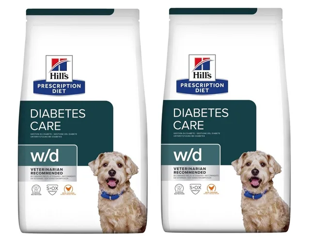 HILL'S Prescription Diet w/d Canine 2 x 4 kg