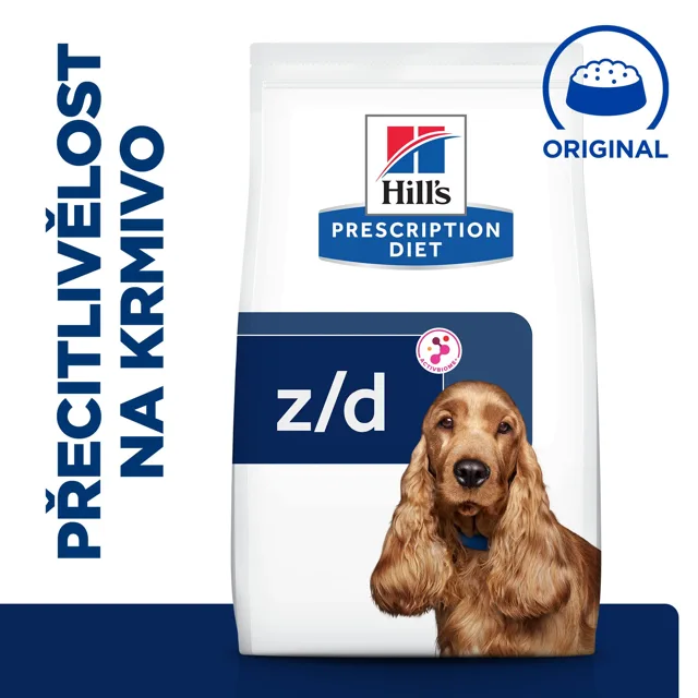 HILL'S Prescription Diet z/d Alergie a péče o kůži granule pro psy 10 kg