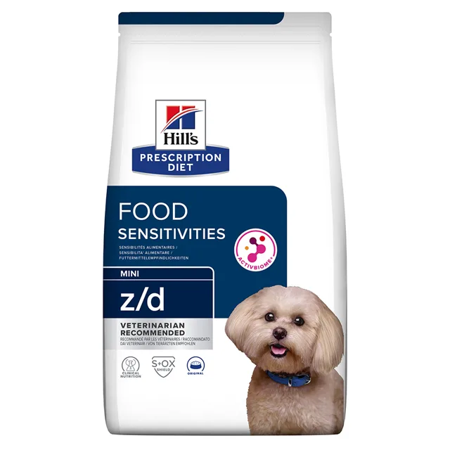 Hill's Prescription Diet z/d Food Sensitivities Mini - výhodné balení: 2 x 6 kg