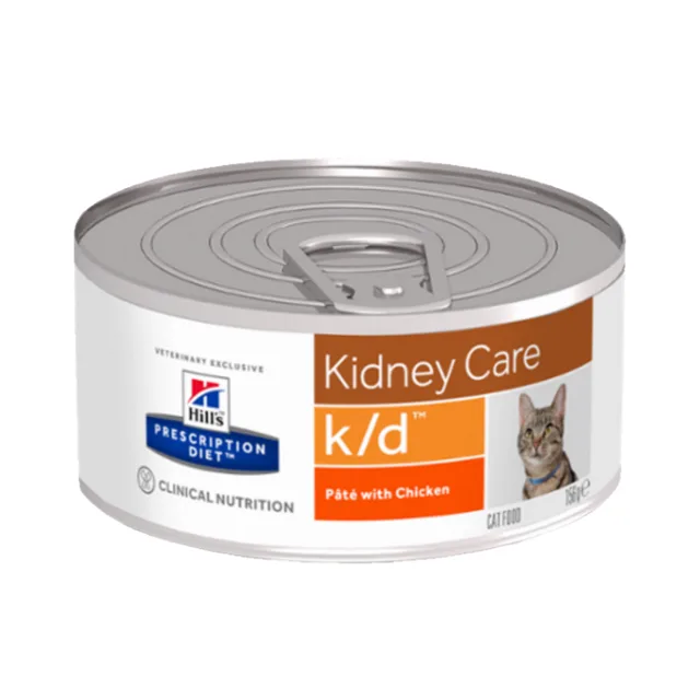 HILL'S Prescription Diet™ k/d™ Feline Chicken konzerva 156 g