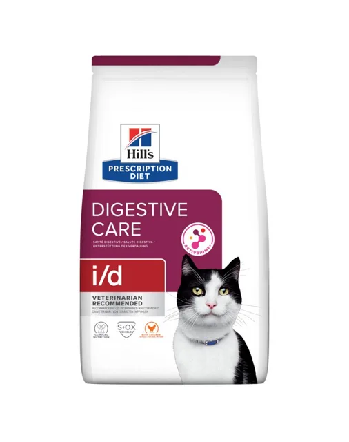 HILL'S recept Diet Feline i/d 8 kg granule pro kočky kuřecí maso