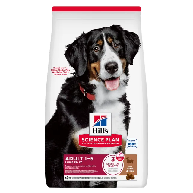 Hill's Science Plan Adult 1-5 Large Lamb & Rice  - 14 kg