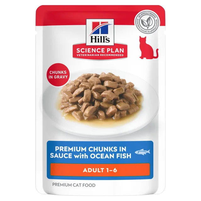 Hill's Science Plan Adult - 24 x 85 g mořské ryby