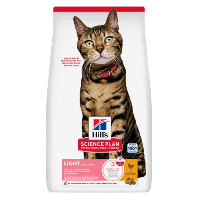 Hill's Science Plan Adult Light Chicken - 10 kg