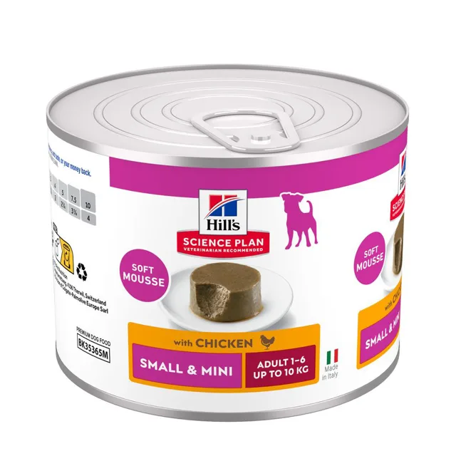 Hill's Science Plan Adult Small & Mini Mousse - Kuřecí (12 × 200 g)