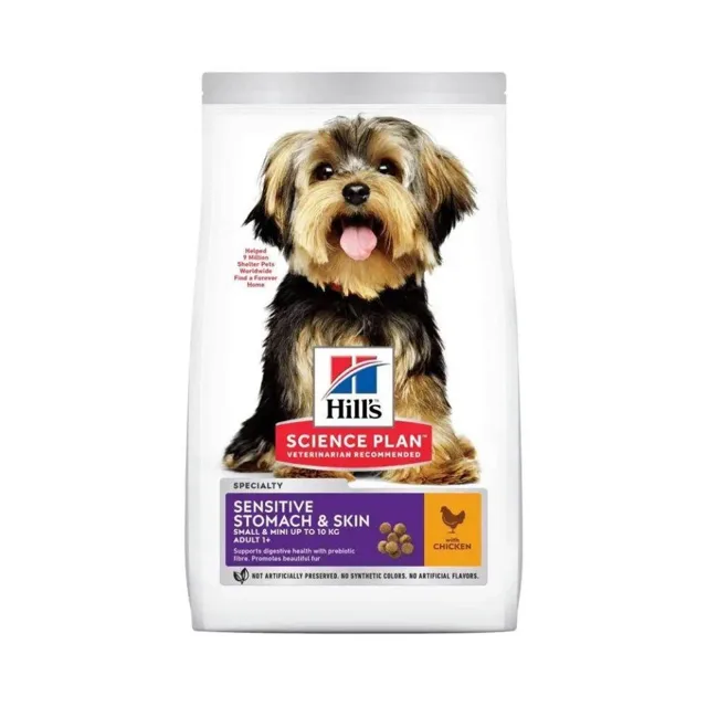 HILL'S Science Plan Adult Small Mini Sensitive Stomach and Skin Chicken 6 kg kuřecí, pro citlivé psy malých a miniaturových plemen