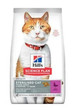 Hill S Science plan Adult Sterilised Cat Duck 3kg