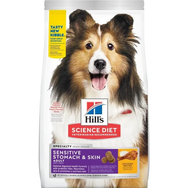 HILL'S Science Plan Canine Adult Sensitive Stomach &amp; Skin Medium Chicken 14 kg