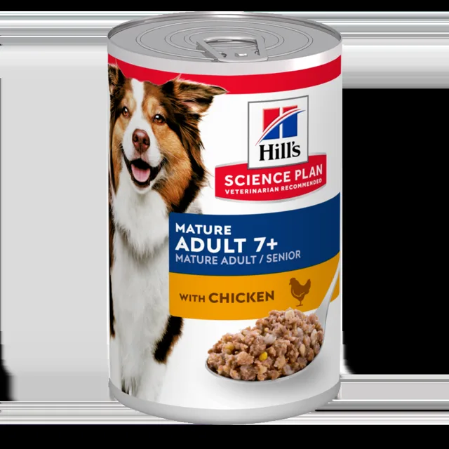 HILL'S Science Plan Canine Mature Adult Chicken 6x370 g pro starší psy s kuřecím masem
