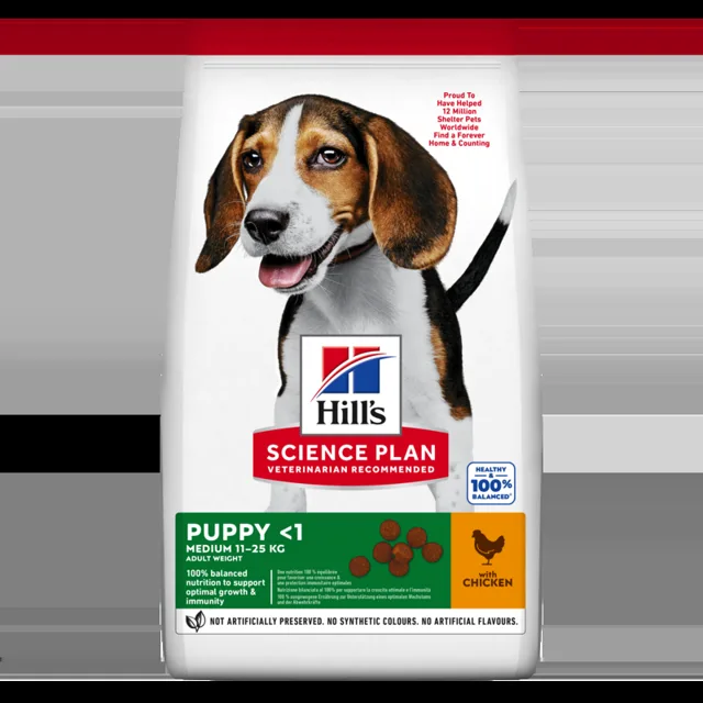HILL'S Science Plan Canine Puppy Medium Chicken 18 kg