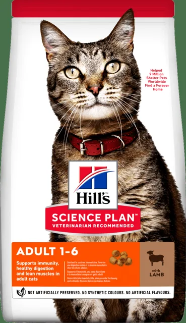 Hill´s Science Plan Feline Adult Lamb & Rice 10kg