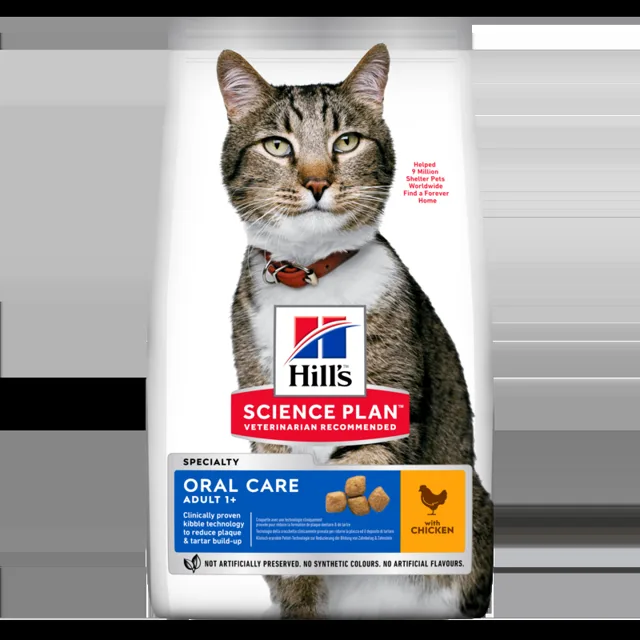 HILL'S Science Plan Feline Adult Oral Care Chicken 1,5 kg