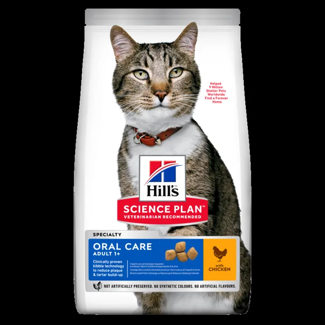 HILL'S Science Plan Feline Adult Oral Care Chicken 7 kg