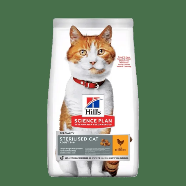 Hill´s Science Plan Feline Adult Sterilised Cat Chicken 10kg