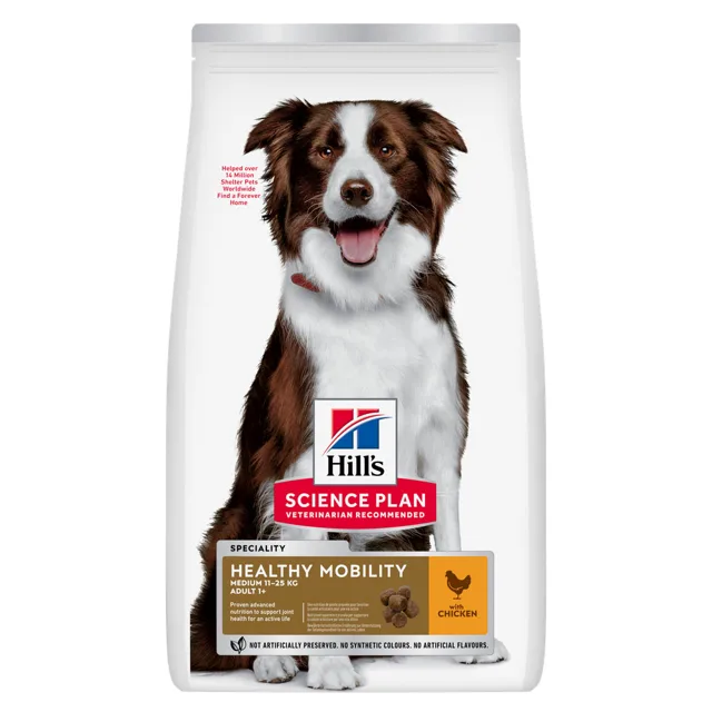 Hill's Science Plan Healthy Mobility Adult 1+ Medium Chicken - 14 kg