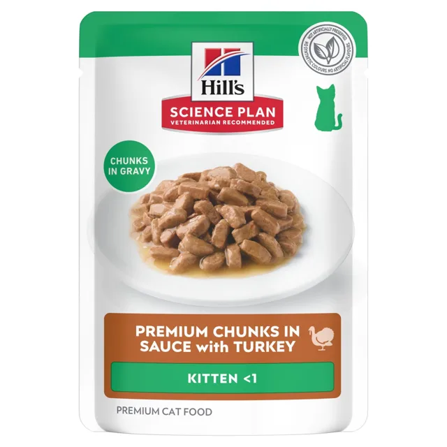 Hill's Science Plan Kitten - 48 x 85 g krůtí