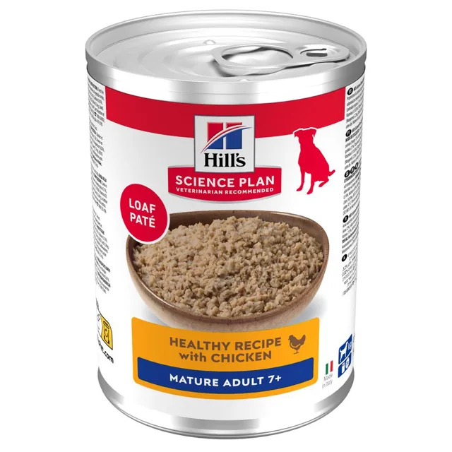 Hill's Science Plan Mature Adult 7+ - kuřecí 12 ks (12 x 370 g)