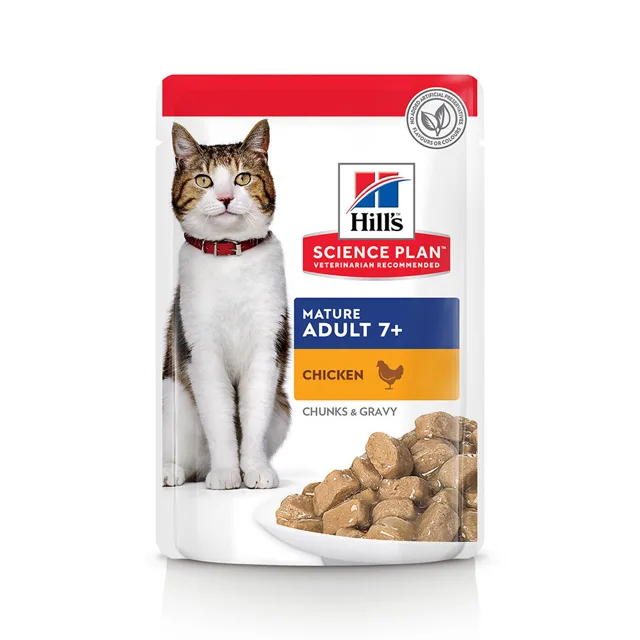 Hill's Science Plan Mature Adult 7+ - Kuřecí (12 x 85 g)