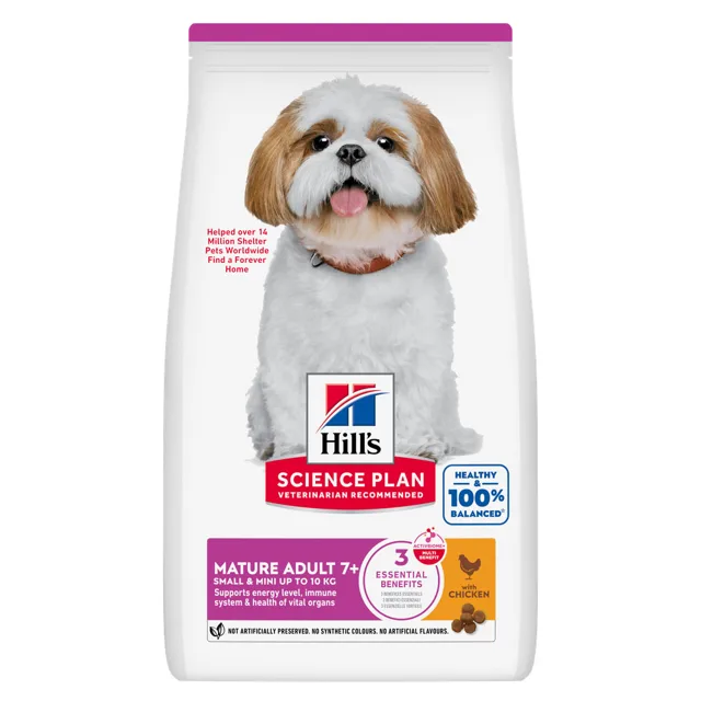 Hill's Science Plan Mature Adult 7+ Small & Mini Chicken - 6 kg