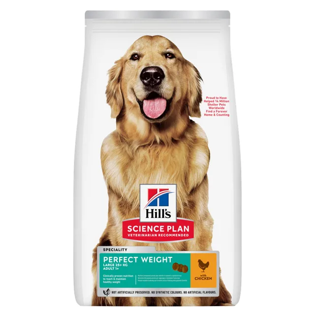 Hill's Science Plan Perfect Weight Adult 1+ Large Chicken - 12 kg