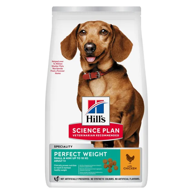 Hill's Science Plan Perfect Weight Adult 1+ Small & Mini Chicken - 6 kg