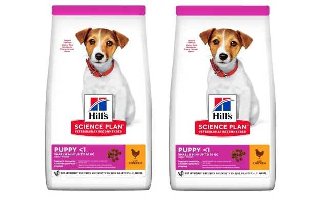 HILL'S Science Plan Puppy Small &amp; Mini Chicken 2 x 3 kg