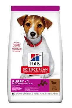 Hill S Science plan Puppy Small&mini Lamb&rice pro psy 1,5kg