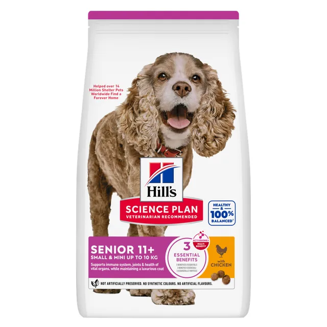 Hill's Science Plan Senior 11+ Small & Mini Chicken - 1,5 kg