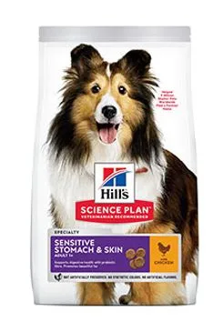 Hill S Science plan Sensitive Adult Medium Chicken pro psy 2,5kg