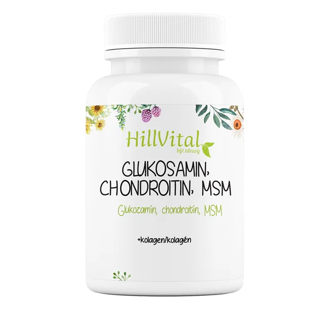 HillVital Glukosamin, Chondroitin, MSM 60 ks