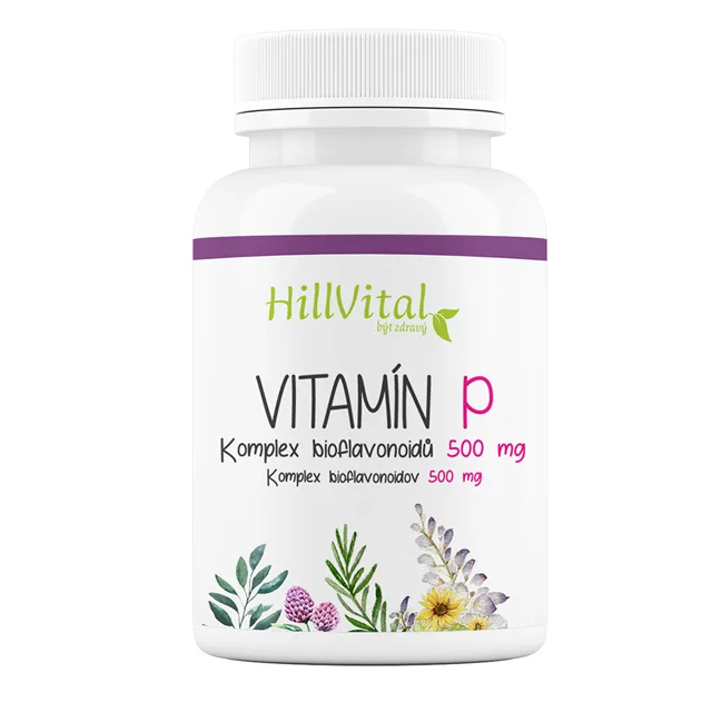 HillVital Vitamín P bioflavonoidy 60 ks